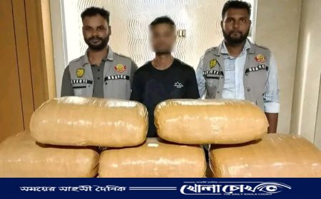 তেজগাঁওয়ে ৪৮ কেজি গাঁজা ও প্রাইভেট কারসহ মাদক কারবারি গ্রেফতার