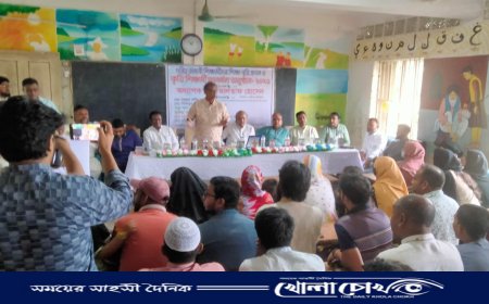 ফরিদপুরে দরিদ্র মেধাবী শিক্ষার্থীদের সংবর্ধনা ও শিক্ষাবৃত্তি বিতরণ