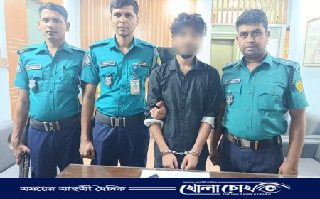 রামপুরায় লাইসেন্সকৃত অস্ত্র ছিনতাই: উত্তরা থেকে অস্ত্রসহ যুবক গ্রেফতার