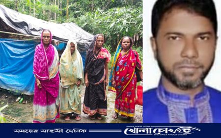 বিএনপি নেতার বিরুদ্ধে অসহায় পরিবারকে বসতঘর থেকে উচ্ছেদের অভিযোগ
