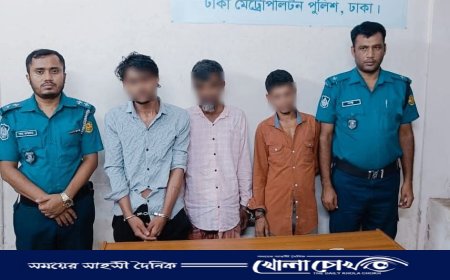 যাত্রাবাড়ীতে পুলিশের জালে তিন মাদক সম্রাট, ২০০০ ইয়াবা উদ্ধার