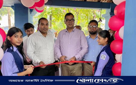 আত্রাইয়ে বিয়াম ল্যাবরেটরি স্কুল এন্ড কলেজে ইংলিশ ল্যাংগুয়েজ ক্লাব উদ্বোধন