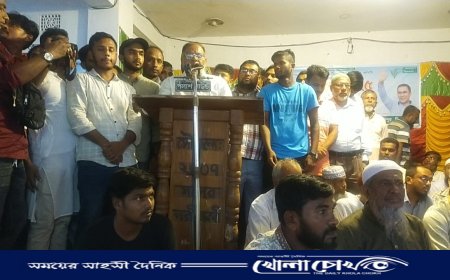 নাজিরপুরে কাউন্সিলের মাধ্যমে বিএনপির কমিটি গঠনের দাবিতে সমাবেশ
