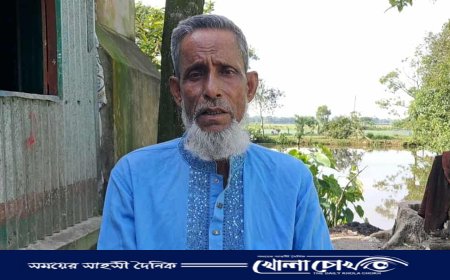 বিদ্যুৎবিহীন ১২টি পরিবার গরমে আত্মীয়ের বাড়িতে আশ্রয় নিয়ে জীবন বাঁচাচ্ছে