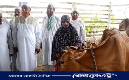 মাগুরায় সেই শিশু আছিয়ার পরিবারের পাশে জামায়েত ইসলামী