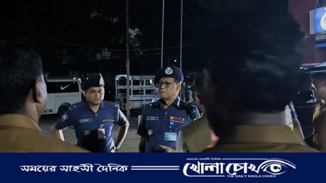 শ্রীনগর থানায় আইজিপির আকস্মিক পরিদর্শন, সেবা ব্যবস্থাপনায় দিকনির্দেশনা