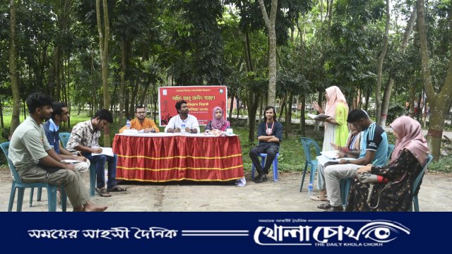 বেরোবিতে শহিদ আবু সাঈদ স্মরণে শুরু আন্তঃবিভাগ বিতর্ক প্রতিযোগিতা