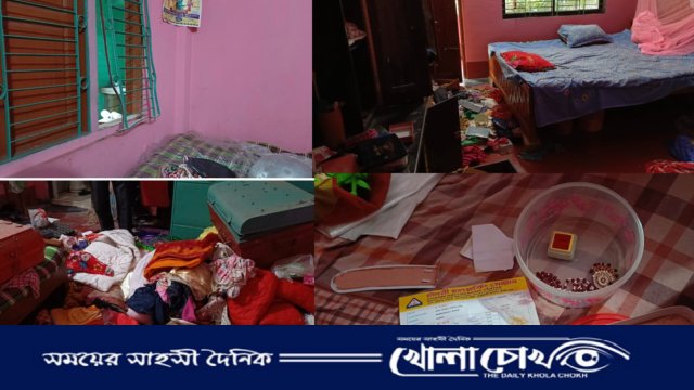 মধুখালীতে কৃষি ব্যাংক কর্মকর্তার বাড়িতে দুর্ধর্ষ চুরি