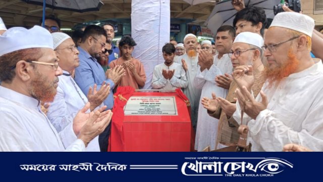 ব্রাহ্মণবাড়িয়ায় জুলাই গণ-অভ্যুত্থানে শহীদদের স্মরণে ভিত্তিপ্রস্তর