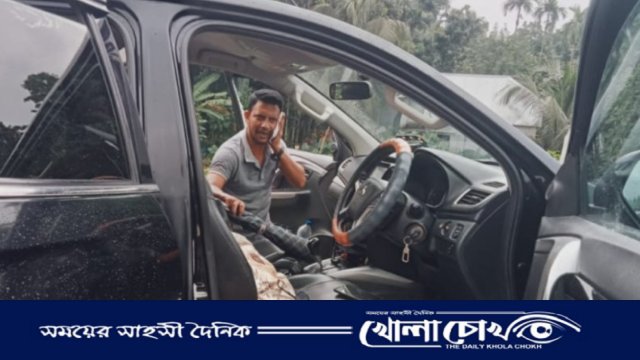 গোপালগঞ্জে এনসিপি’র পদযাত্রা ঘিরে ইউএনও’র গাড়িতে হামলা