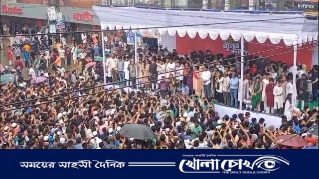 ফ্যাসিস্টরা গোপালগঞ্জকে আশ্রয়কেন্দ্র হিসেবে গড়ে তুলেছে : নাহিদ ইসলাম 