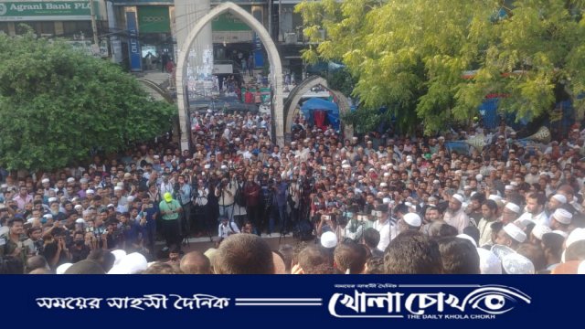 গোপালগঞ্জে এনসিপির উপর হামলার প্রতিবাদে রাজধানীতে জামায়াতের বিক্ষোভ