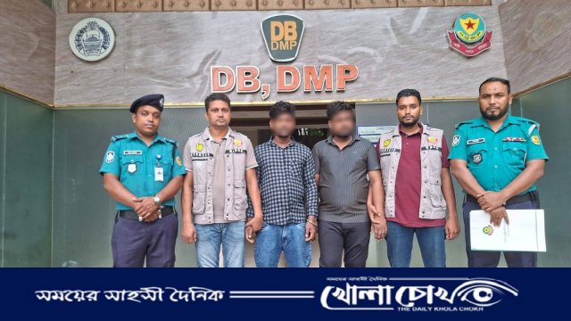 শ্যামলীতে চাপাতির মুখে ছিনতাই : অস্ত্র-বাইকসহ গ্রেফতার ৩