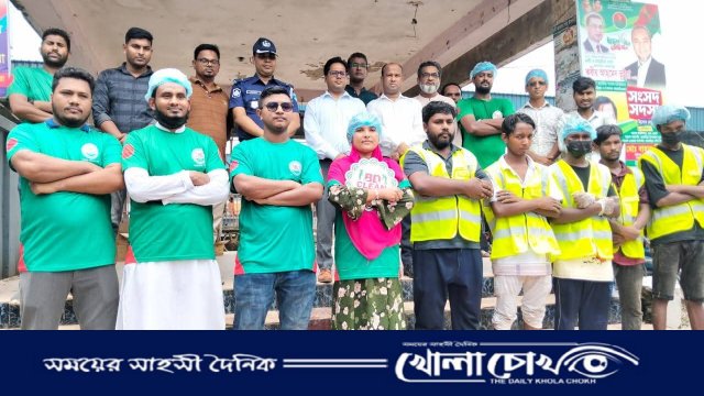 ব্রাহ্মণবাড়িয়ার আখাউড়ায় বিডি ক্লিনের পরিচ্ছন্নতা অভিযান