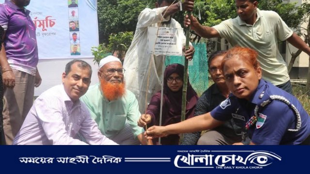 মাগুরায় জুলাই শহীদদের স্মরণে বৃক্ষরোপণ কর্মসূচি