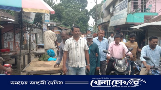 ফরিদপুরের আলফাডাঙ্গায় আওয়ামী লীগের হরতালের বিরুদ্ধে বিএনপির অবস্থান কর্মসূচি