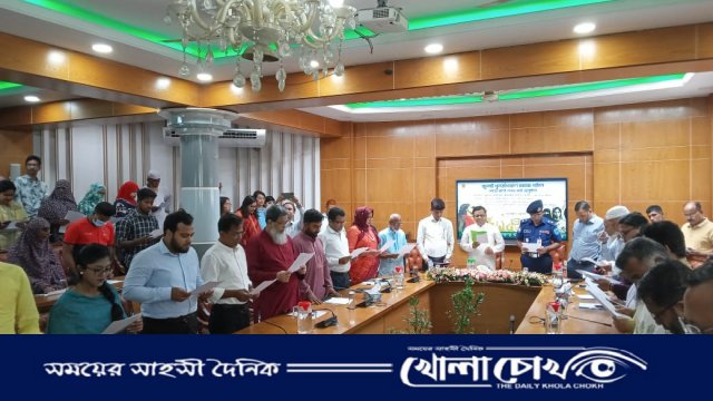 বৈষম্যহীন সমাজ বিনির্মাণে লাখো কণ্ঠের বজ্রশপথ: জুলাই পুনর্গঠনে জাগলো ফরিদপুর
