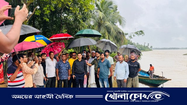 থামছে না মধুমতীর ভাঙন, একটি স্থায়ী বাঁধের জন্য হাজারো মানুষের আকুতি