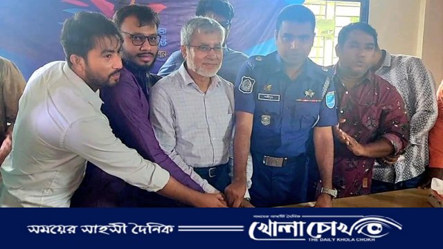 মাছরাঙা টেলিভিশনের ১৪ বছর পূর্তি উপলক্ষে সাভার প্রেস ক্লাবে বর্ণাঢ্য অনুষ্ঠান