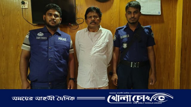 ককটেলসহ শ্বশুরবাড়ি থেকে সন্দীপ উপজেলা আ.লীগ সভাপতি গ্রেপ্তার