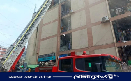 গুলিস্তানে সুন্দরবন স্কয়ার মার্কেটে আগুন নিয়ন্ত্রণে
