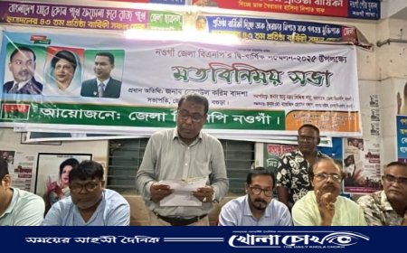 ১৫ বছর পর নওগাঁ বিএনপিতে ভোটের হাওয়া