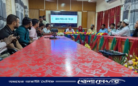 কুষ্টিয়ার খোকসায় জুলাই গণঅভ্যুত্থান দিবস উদযাপন উপলক্ষে আলোচনা সভা