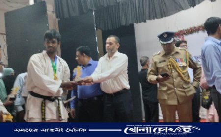 জুলাই গণঅভ্যুত্থান ‌ দিবস ‌ উপলক্ষে ‌ শহীদ পরিবারের সদস্য ও জুলাই যোদ্ধাদের সংবর্ধনা অনুষ্ঠান অনুষ্ঠিত