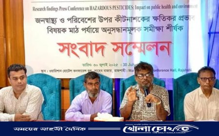 মোড়ক পাল্টে রাজশাহীতে অবাধে বিক্রি হচ্ছে নিষিদ্ধ কীটনাশক