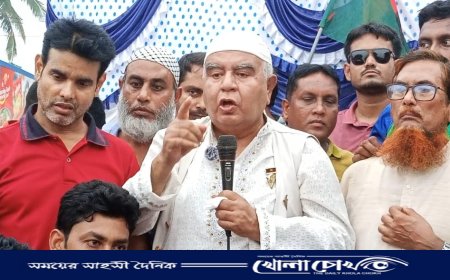 সৈয়দ মেহেদী আহমেদ রুমীর নেতৃত্বে বিশাল বিজয় মিছিল