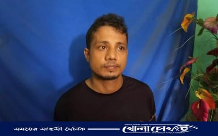 নেছারাবাদে প্রতারণার মাধ্যমে টাকা ও মোবাইল হাতিয়ে নেওয়া যুবক আটক