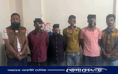 দক্ষিণ কেরাণীগঞ্জে ডাকাতির প্রস্তুতিকালে দেশীয় অস্ত্রসহ চার ডাকাত গ্রেফতার