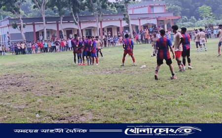 পানাইলের ফুটবল সেমিফাইনালে উপচে পড়া দর্শক, ফাইনালে আলফাডাঙ্গা