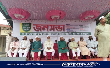 আগামী নির্বাচনে ক্ষমতায় আসবে জামায়াত: আশুলিয়ায় জনসভায় দেলোয়ার হোসাইন