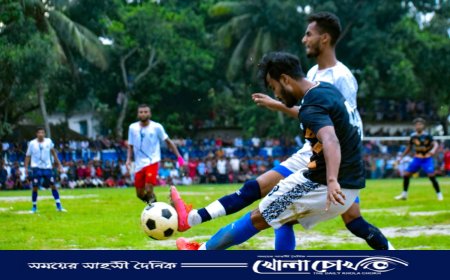 ড.আলী আফজাল-৮দলীয় ফুটবল টুর্নামেন্টে  মহম্মদপুর ফুটবল একাডেমি চ্যাম্পিয়ন