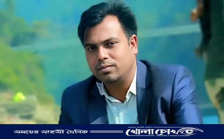 সাংবাদিক তুহিন হত্যার প্রতিবাদে দেশজুড়ে মানববন্ধন