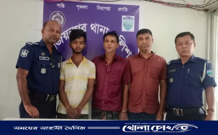 বিজয়নগরে স্বর্ণালংকার চুরির ঘটনায় ৩ চোর গ্রেফতার