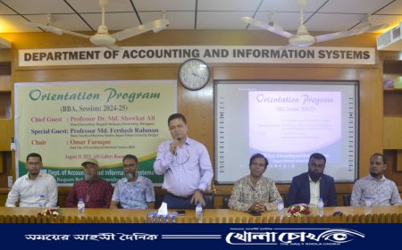 নবীনের আগমনে মুখরিত বেরোবি ক্যাম্পাস: স্বপ্ন ও সম্ভাবনার বার্তা নিয়ে ওরিয়েন্টেশন অনুষ্ঠিত