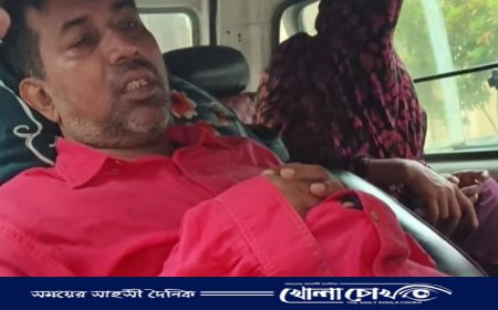 আলফাডাঙ্গার প্রিয় মুখ সাংবাদিক কবির হোসেন অসুস্থ, দোয়া প্রার্থনা পরিবারের