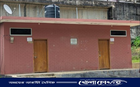 থানচিতে ৪টি গণশৌচাগার অচল, পর্যটক-সাধারণ মানুষ ভোগান্তিতে