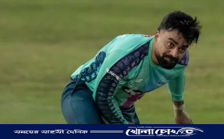 ১০ বছরের ক্যারিয়ারে এমন পিটুনি খাননি রশিদ