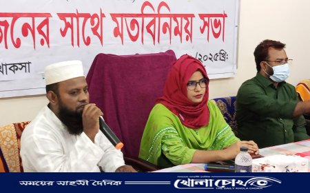 বদলে যাচ্ছে খোকসার রাস্তা ও ড্রেনেজ ব্যবস্থা