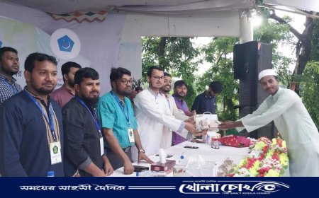 কুবি শিক্ষার্থীদের নিয়ে নবীন বরণ করলো ছাত্র শিবির