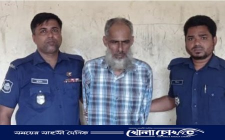 আগৈলঝাড়ায় সাবেক উপজেলা চেয়ারম্যানের ভাই গ্রেপ্তার