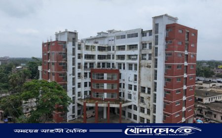 লিফটের অজুহাতে চালু হচ্ছে না ২৫০ শয্যা বিশিষ্ট পিরোজপুর জেলা হাসপাতাল