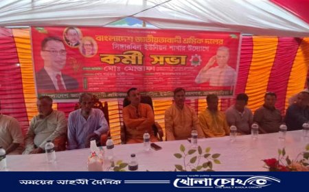 সিংগারবিলে শ্রমিক দলের কর্মী সভা অনুষ্ঠিত