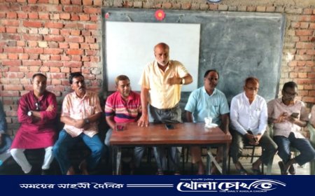 আত্রাইয়ে শিক্ষক সমিতি গঠনের লক্ষ্যে মতবিনিময়