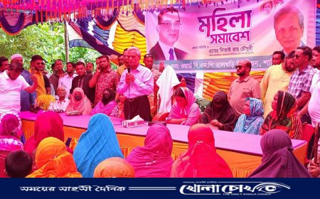 গণতন্ত্র পুনরুদ্ধারে নারীরাই মূল শক্তি - নিতাই রায় চৌধুরী