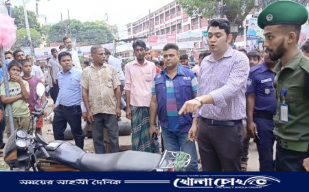 ব্রাহ্মণবাড়িয়ায় অবৈধ সিএনজি স্ট্যান্ড উচ্ছেদ, ৫৭ হাজার টাকা জরিমানা