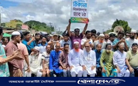 আসন পুনর্বিন্যাসের প্রতিবাদে উত্তাল ঢাকা-সিলেট মহাসড়ক, ২ ঘণ্টা অবরোধে তীব্র জনদুর্ভোগ